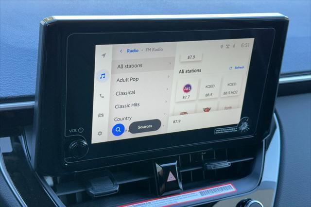 new 2025 Toyota Corolla Cross car, priced at $29,074