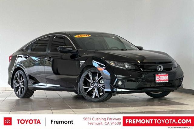 used 2020 Honda Civic car, priced at $20,991