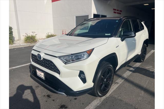 used 2021 Toyota RAV4 Hybrid car, priced at $33,991