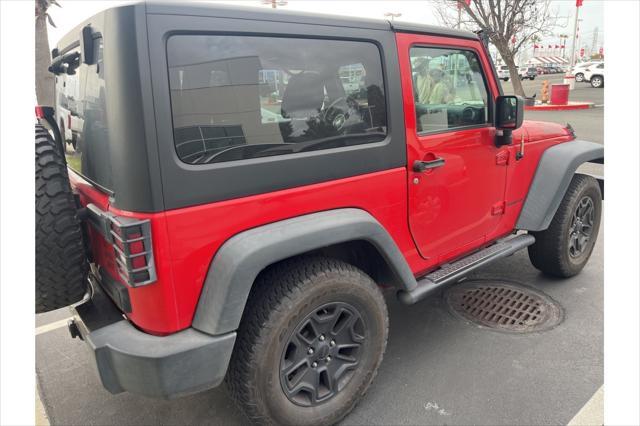 used 2017 Jeep Wrangler car, priced at $21,991