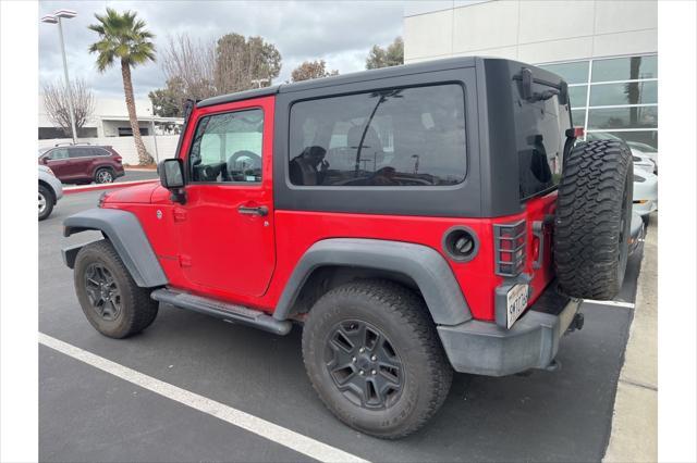 used 2017 Jeep Wrangler car, priced at $21,991