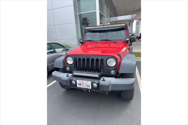 used 2017 Jeep Wrangler car, priced at $21,991