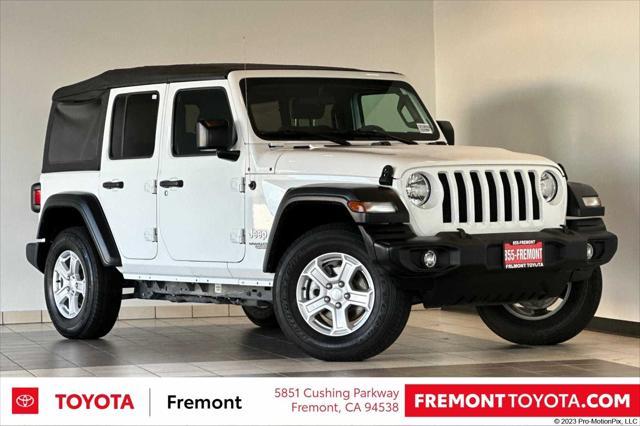 used 2021 Jeep Wrangler Unlimited car, priced at $26,991