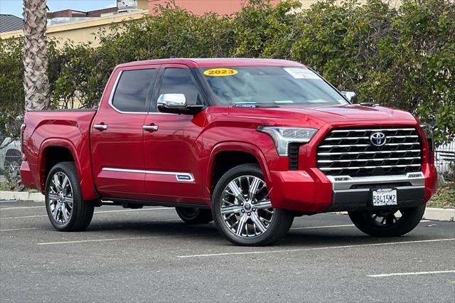 used 2023 Toyota Tundra Hybrid car, priced at $58,991