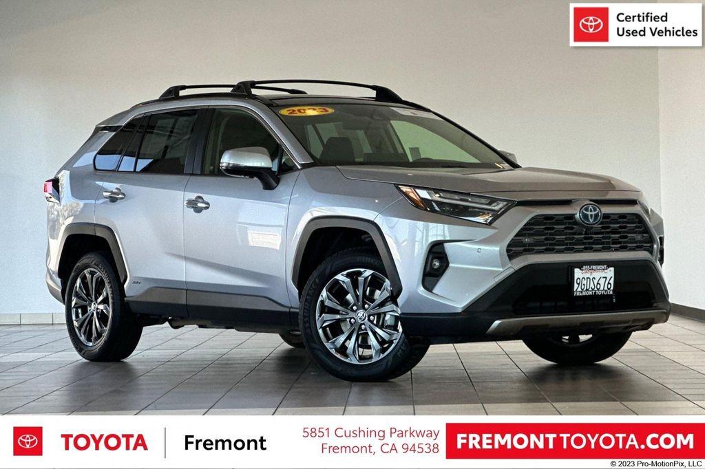 used 2023 Toyota RAV4 Hybrid car, priced at $37,589