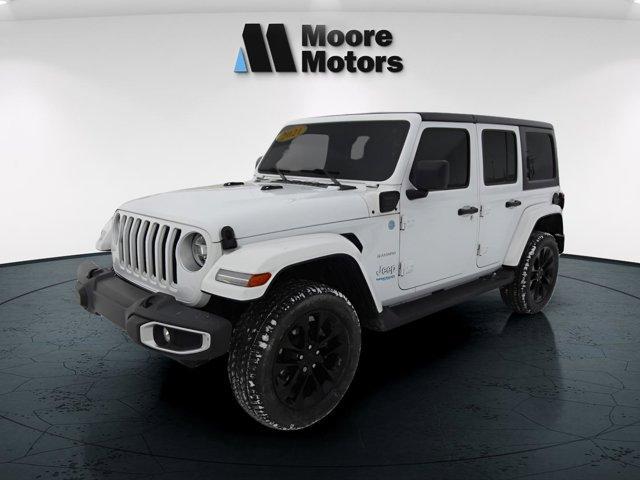 used 2021 Jeep Wrangler Unlimited 4xe car, priced at $32,995