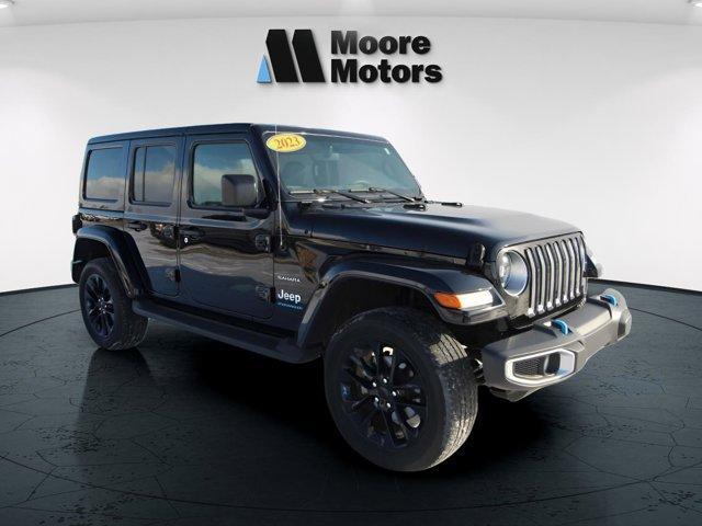 used 2023 Jeep Wrangler 4xe car, priced at $34,995