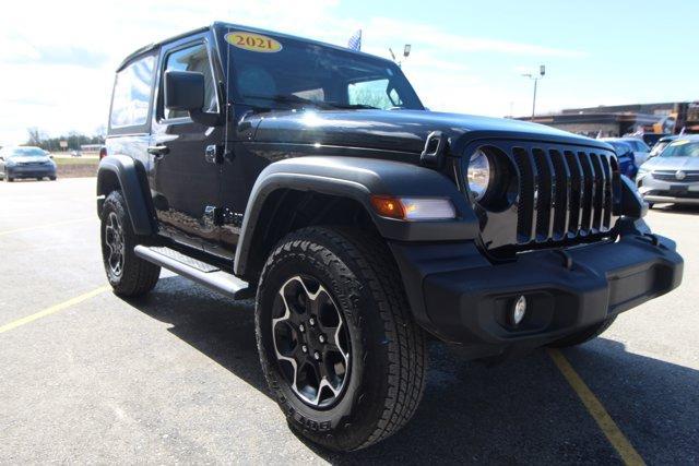 used 2021 Jeep Wrangler car, priced at $31,995