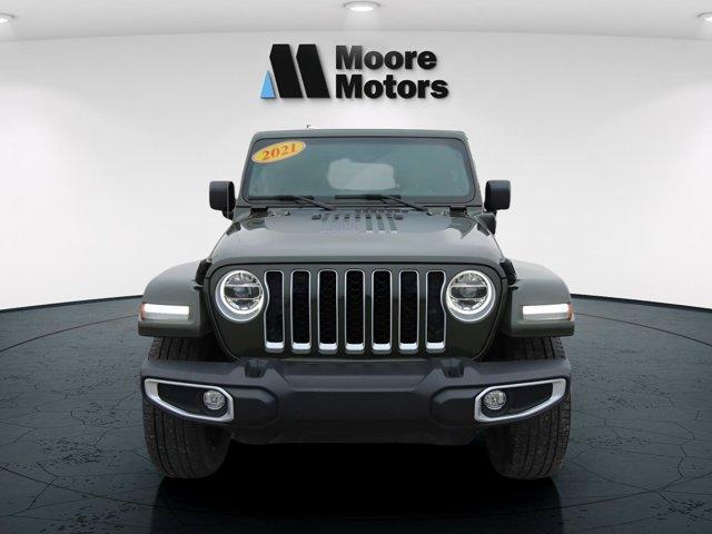 used 2021 Jeep Wrangler Unlimited 4xe car, priced at $33,995