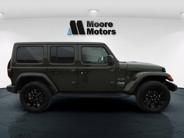 used 2021 Jeep Wrangler Unlimited 4xe car, priced at $33,995