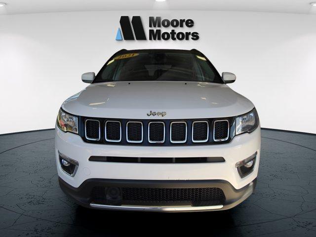 used 2021 Jeep Compass car, priced at $21,735