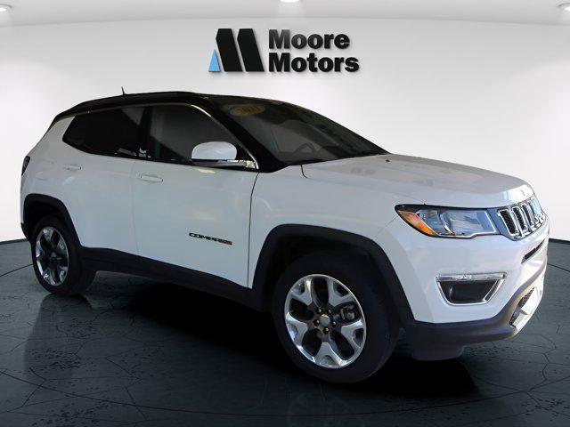 used 2021 Jeep Compass car, priced at $21,735