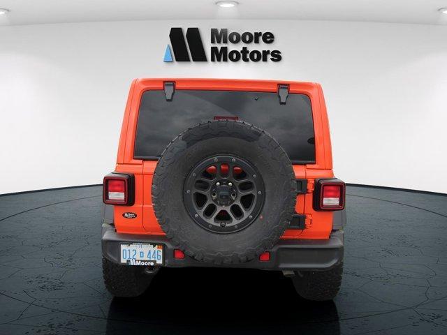 used 2023 Jeep Wrangler car, priced at $42,225