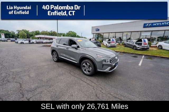 used 2022 Hyundai Santa Fe car, priced at $26,495