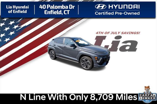 used 2024 Hyundai Kona car, priced at $27,795
