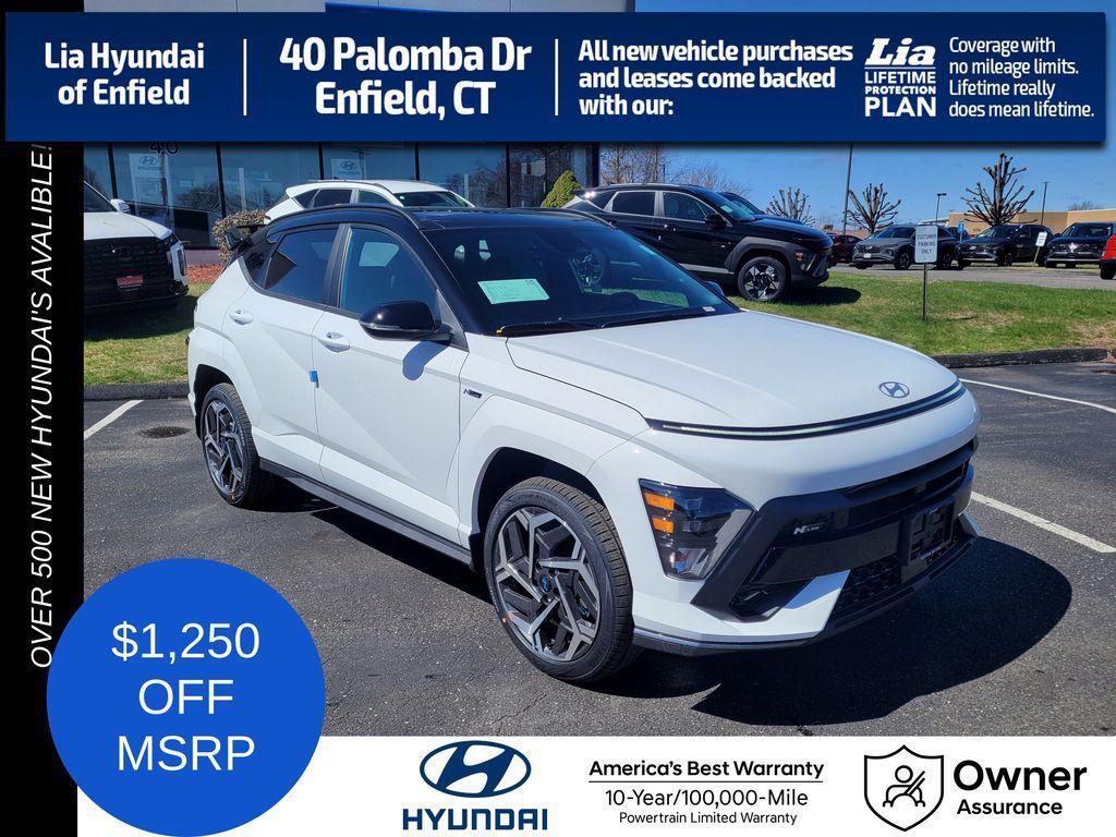new 2025 Hyundai Kona car, priced at $35,215