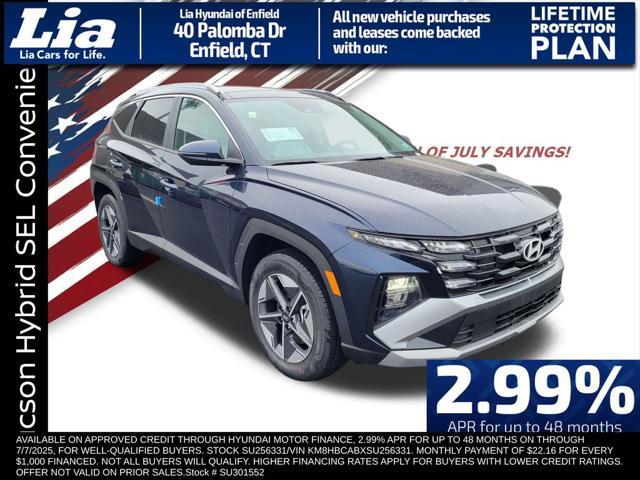 new 2025 Hyundai TUCSON Hybrid car, priced at $38,435