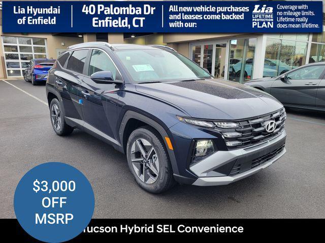 new 2025 Hyundai TUCSON Hybrid car, priced at $38,435