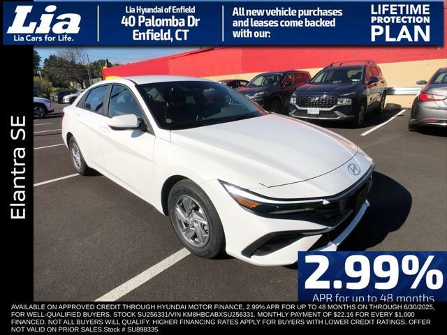 new 2025 Hyundai Elantra car, priced at $24,055
