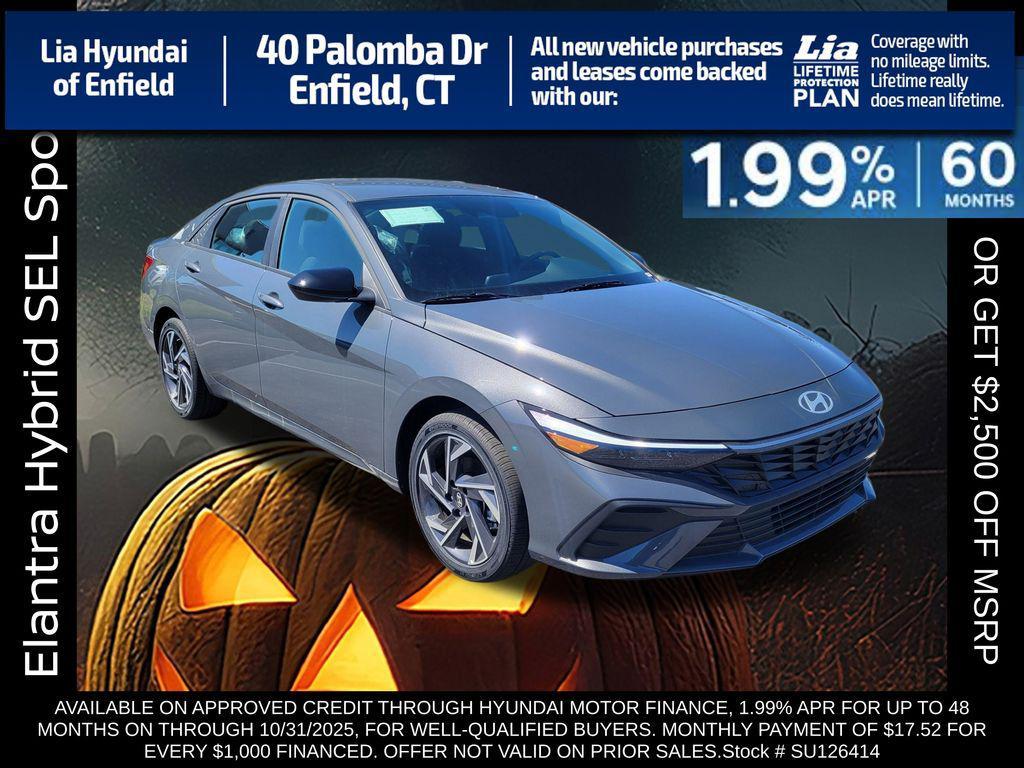 new 2025 Hyundai ELANTRA HEV car, priced at $26,220