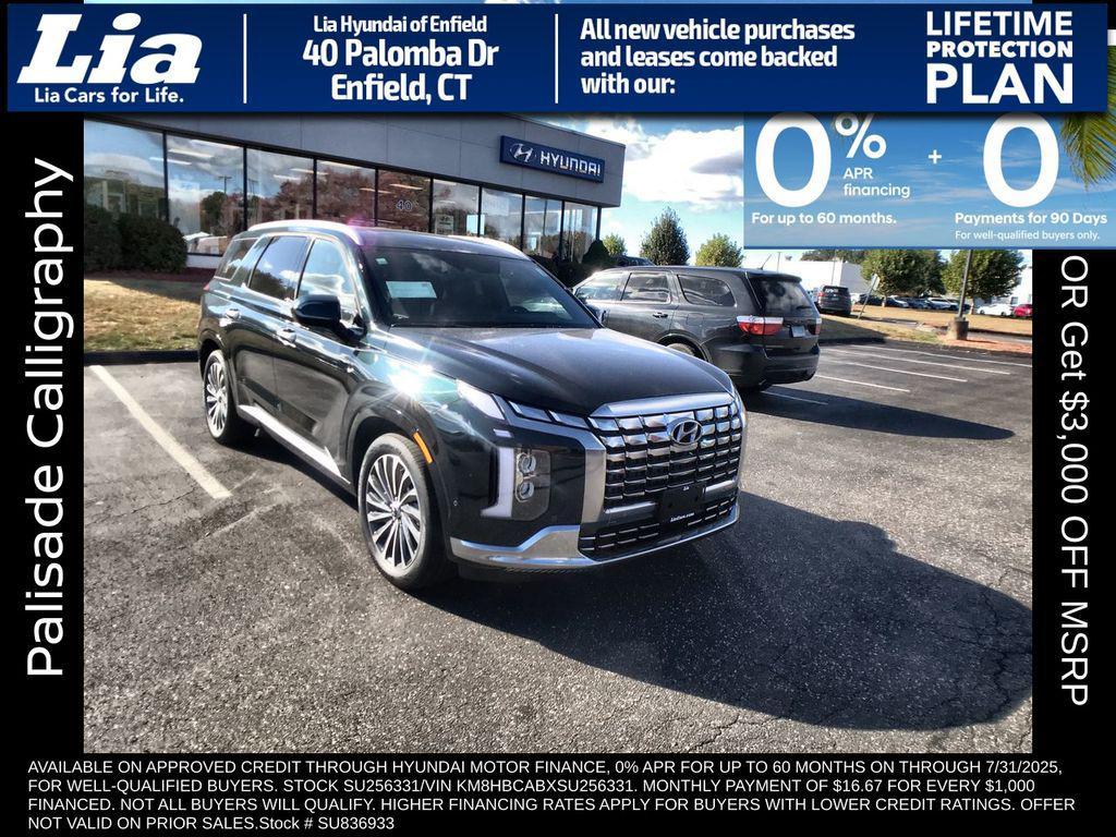 new 2025 Hyundai Palisade car, priced at $54,959