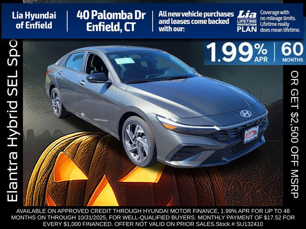 new 2025 Hyundai ELANTRA HEV car, priced at $25,704