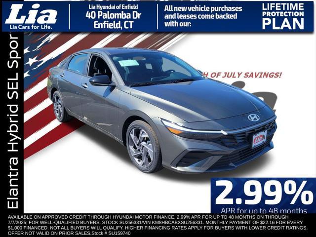 new 2025 Hyundai Elantra car, priced at $29,195