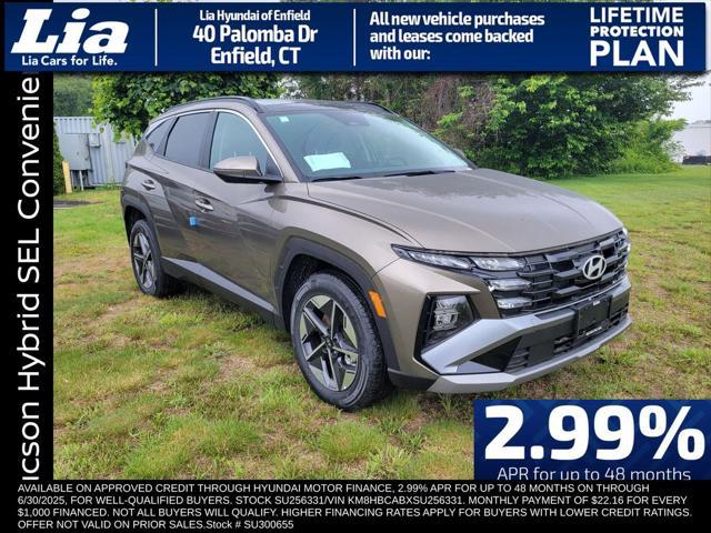 new 2025 Hyundai TUCSON Hybrid car, priced at $38,404