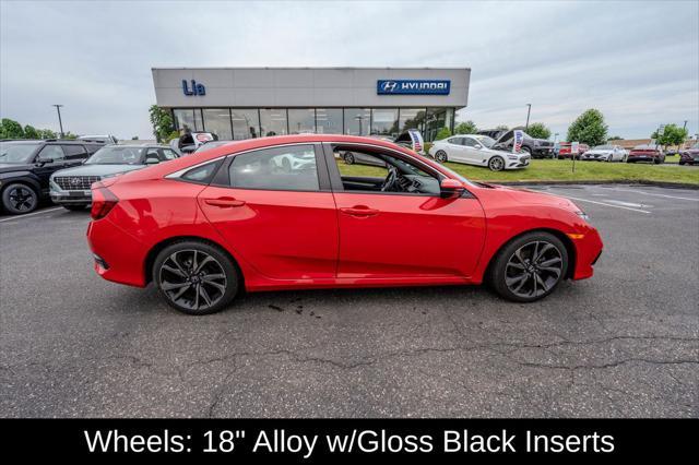 used 2021 Honda Civic car, priced at $20,995