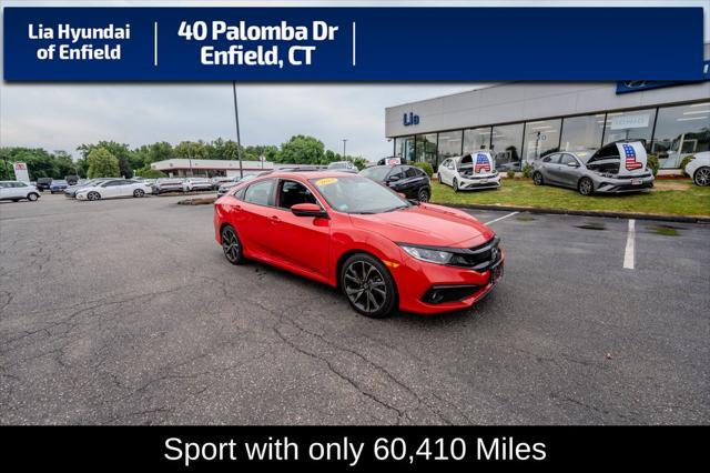 used 2021 Honda Civic car, priced at $20,995