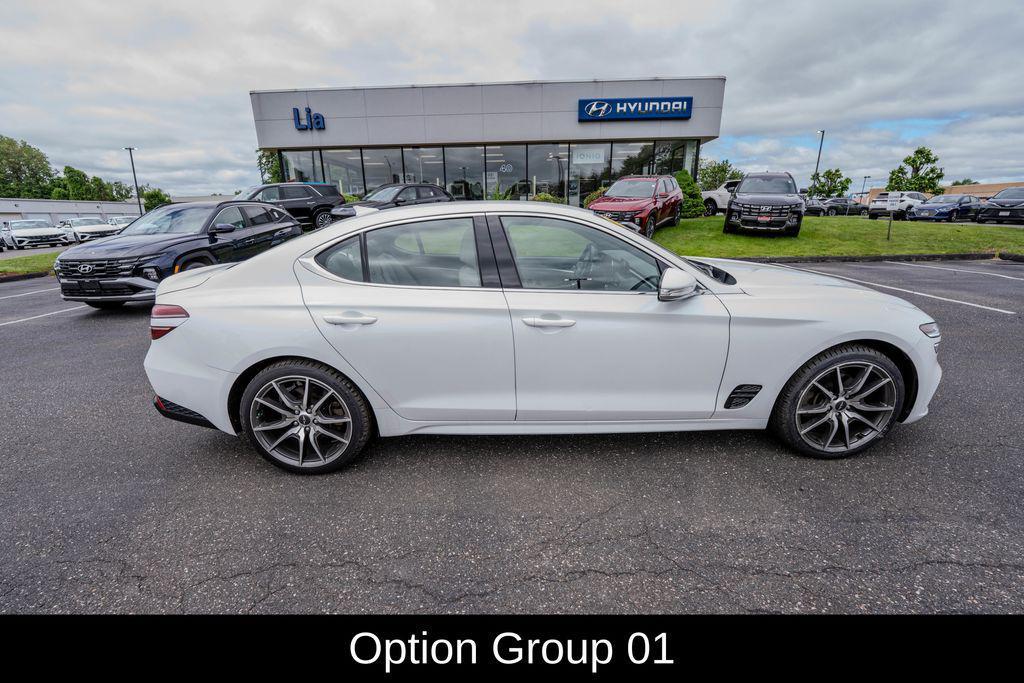 used 2023 Genesis G70 car, priced at $27,995