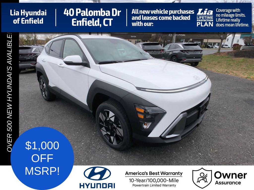 new 2025 Hyundai Kona car, priced at $27,684