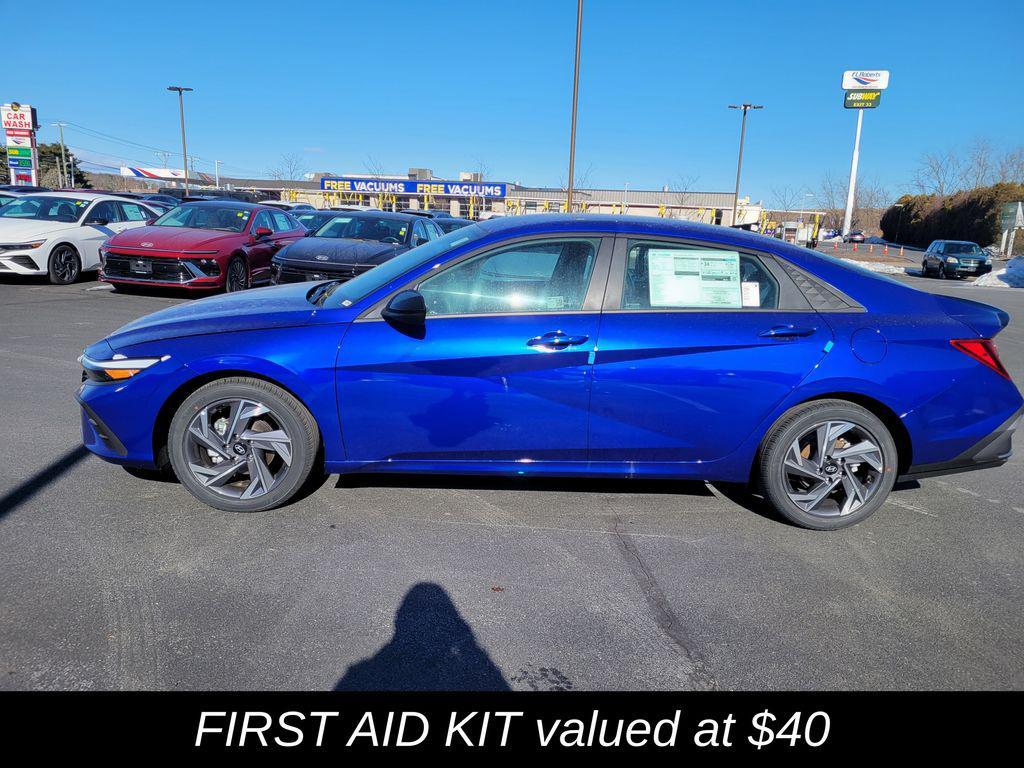 new 2025 Hyundai Elantra car, priced at $25,010