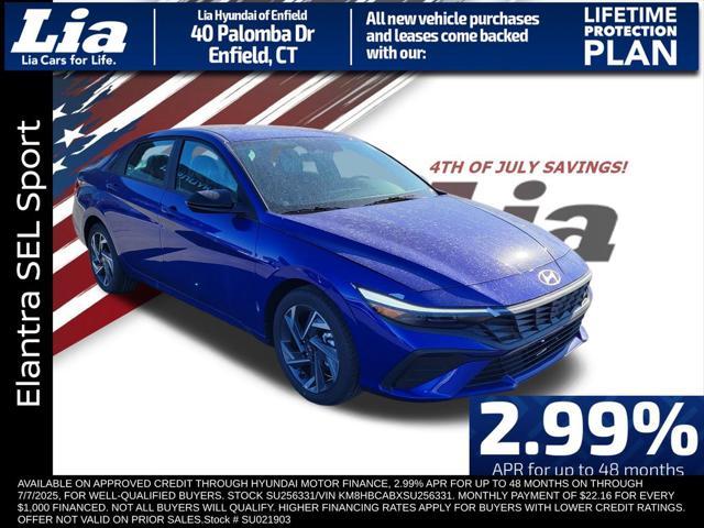 new 2025 Hyundai Elantra car, priced at $25,010