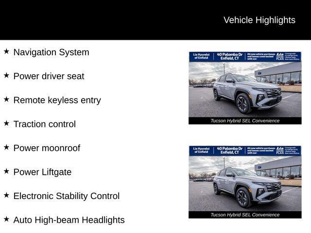 new 2025 Hyundai Tucson Hybrid car, priced at $38,355