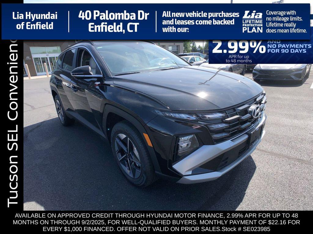 new 2025 Hyundai Tucson car, priced at $34,190