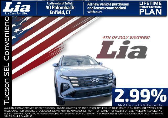 new 2025 Hyundai Tucson car, priced at $37,074