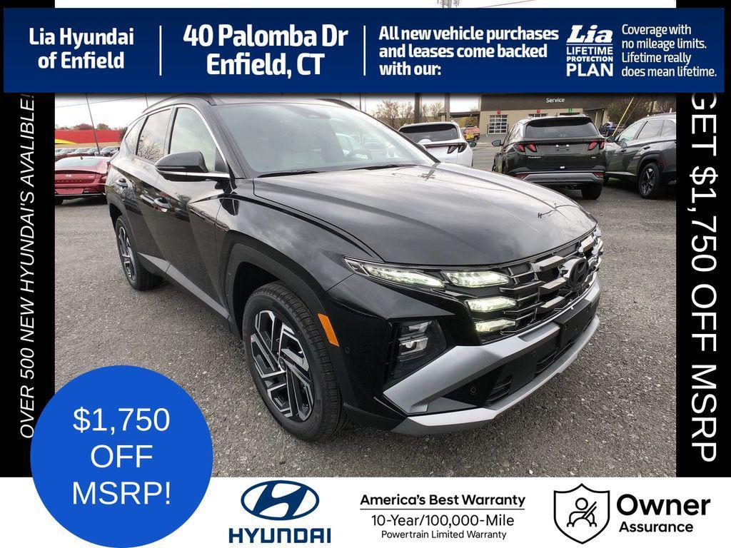 new 2025 Hyundai Tucson car, priced at $38,836
