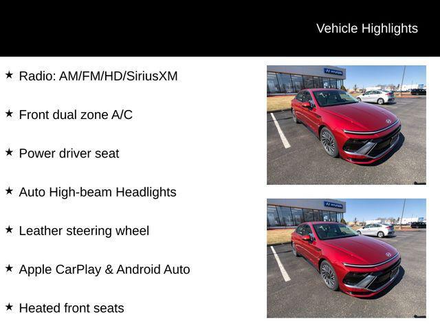 new 2024 Hyundai Sonata Hybrid car, priced at $31,460