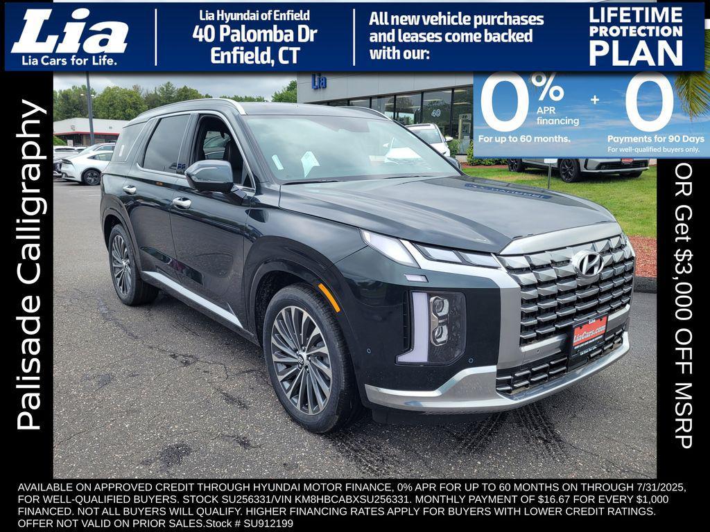 new 2025 Hyundai Palisade car, priced at $55,845