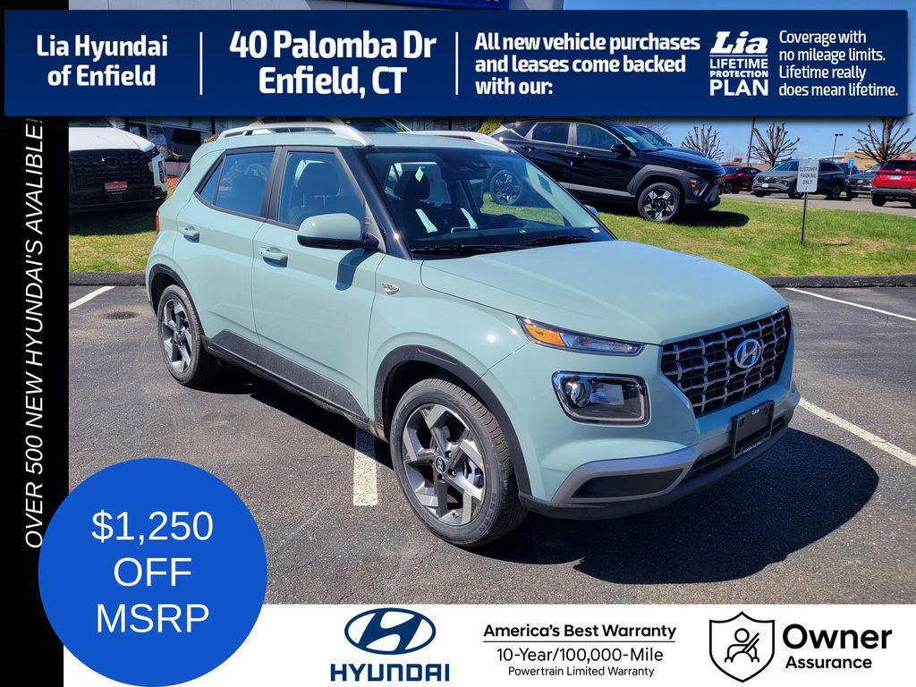 new 2025 Hyundai Venue car, priced at $22,962