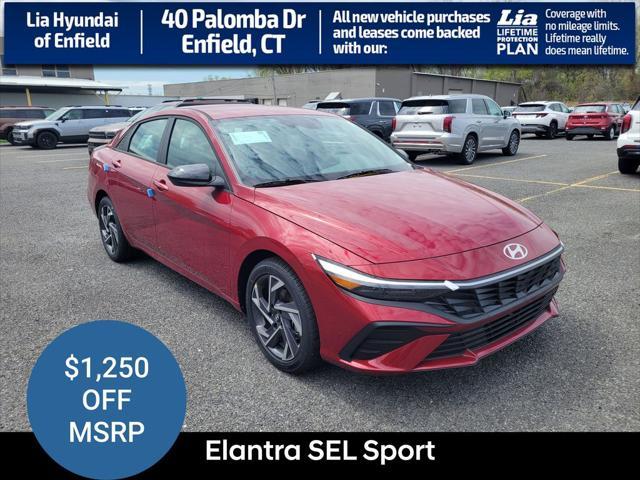 new 2025 Hyundai Elantra car, priced at $25,540