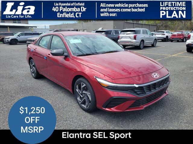new 2025 Hyundai Elantra car, priced at $25,540
