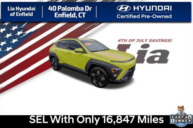 used 2024 Hyundai Kona car, priced at $23,995