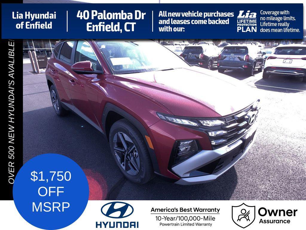 new 2025 Hyundai TUCSON Hybrid car, priced at $38,825
