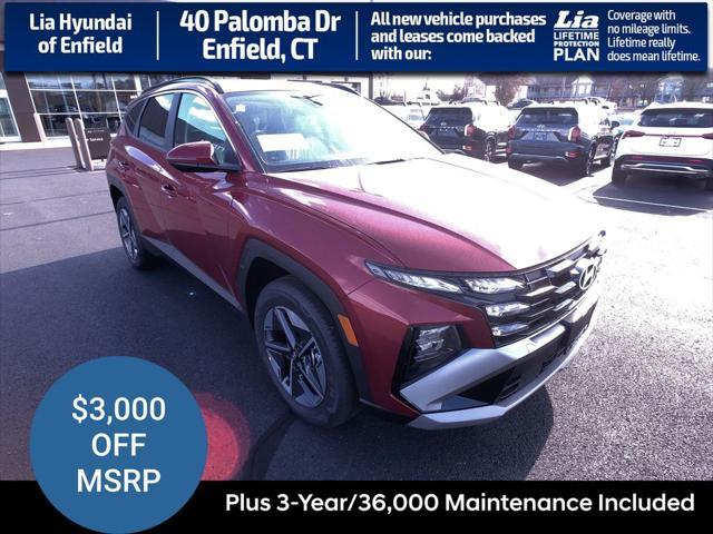 new 2025 Hyundai TUCSON Hybrid car, priced at $38,825