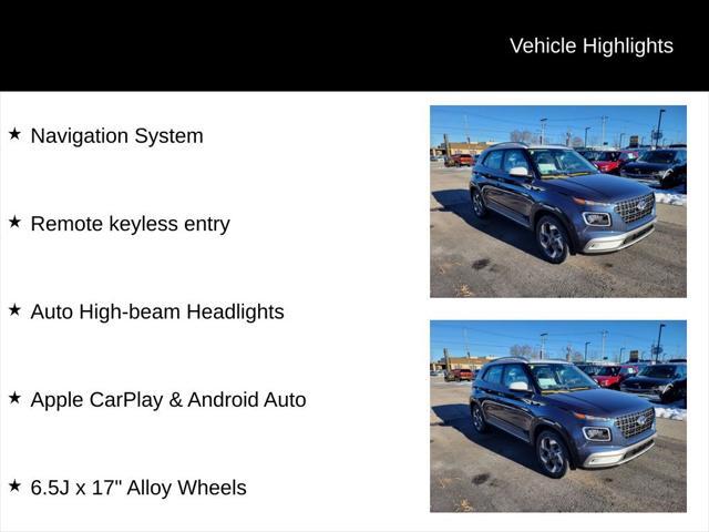 new 2025 Hyundai Venue car, priced at $25,300