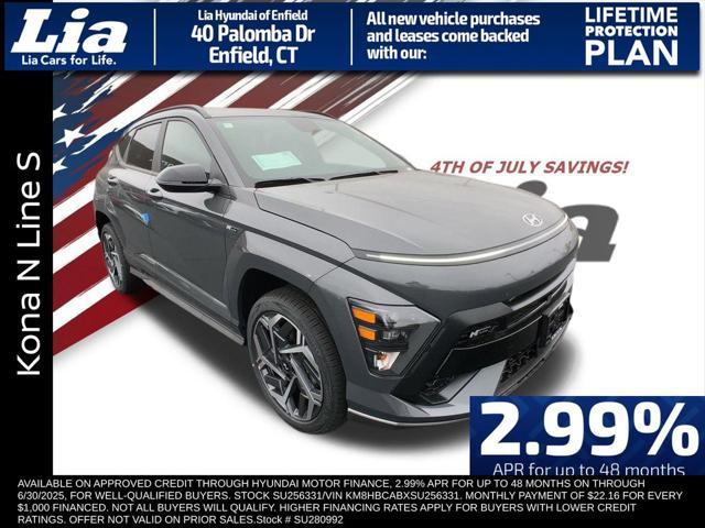 new 2025 Hyundai Kona car, priced at $33,275