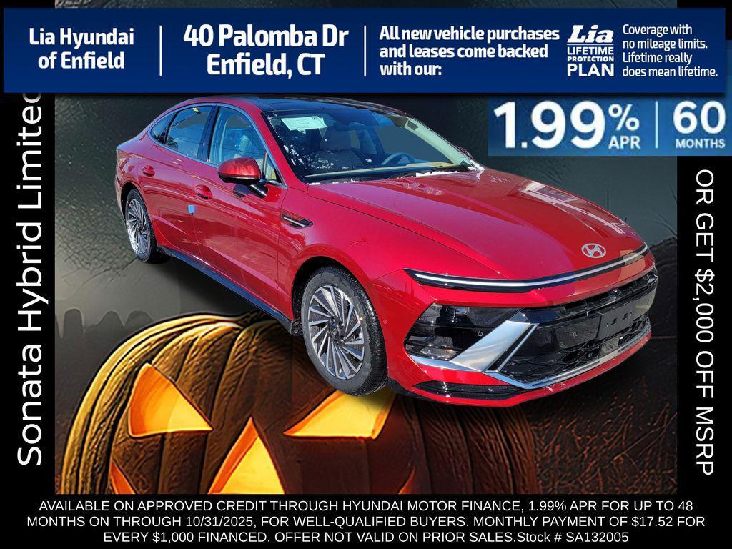 new 2025 Hyundai Sonata Hybrid car, priced at $36,500