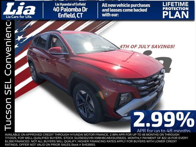 new 2025 Hyundai Tucson car, priced at $37,230